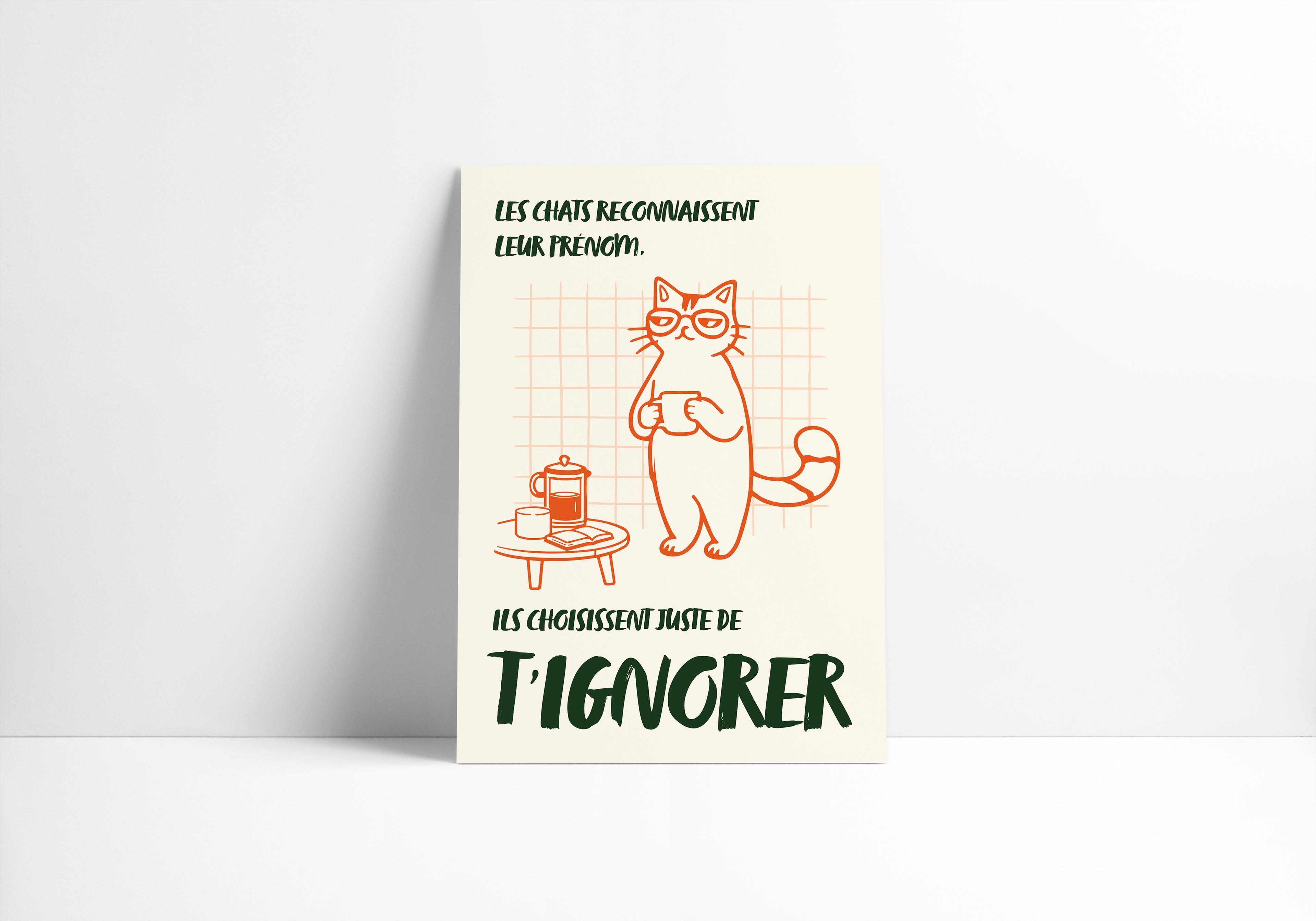 "Les chats reconnaissent leur prénom, ils choisissent juste de t'ignorer"