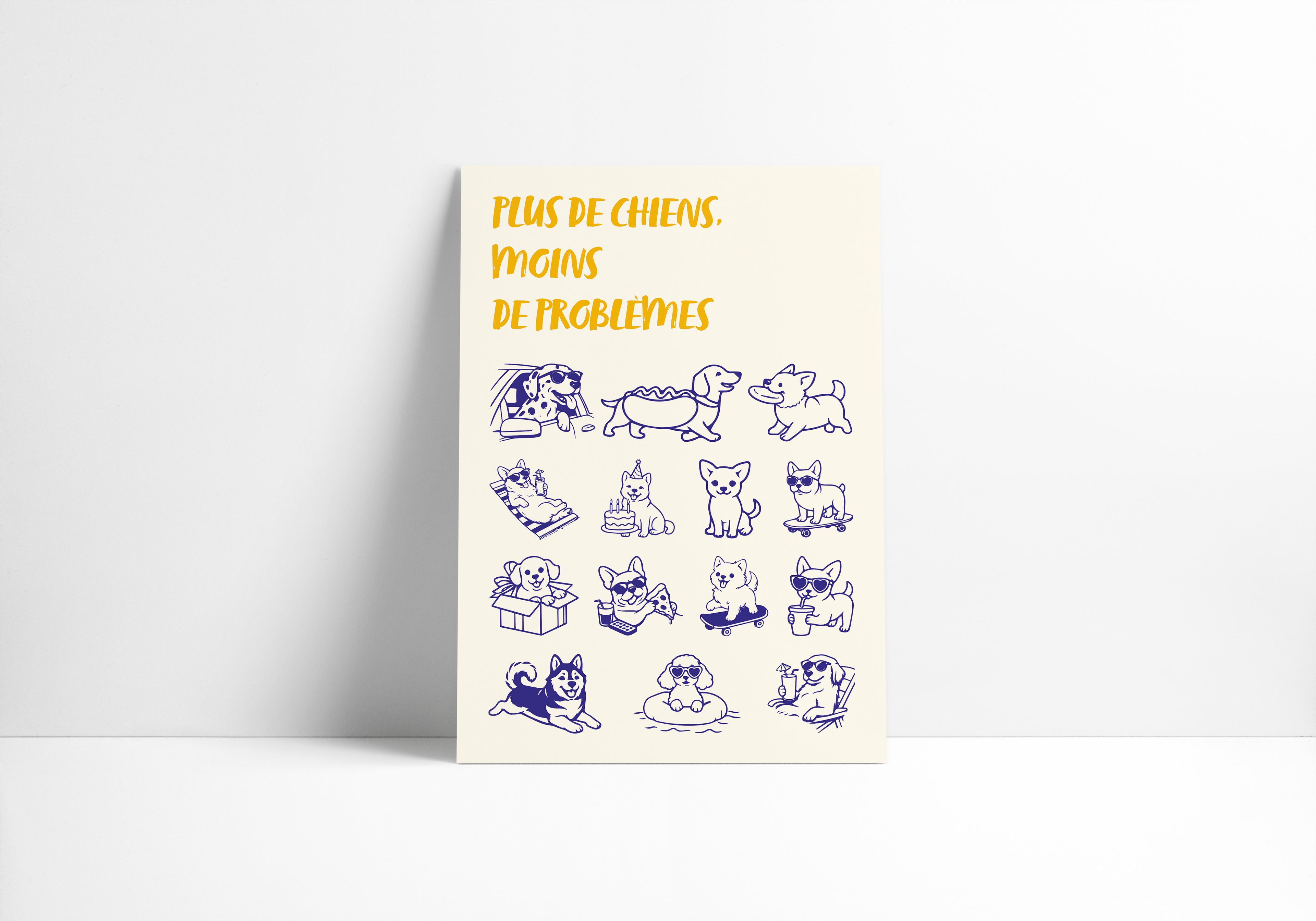"Plus de chiens, moins de problèmes"